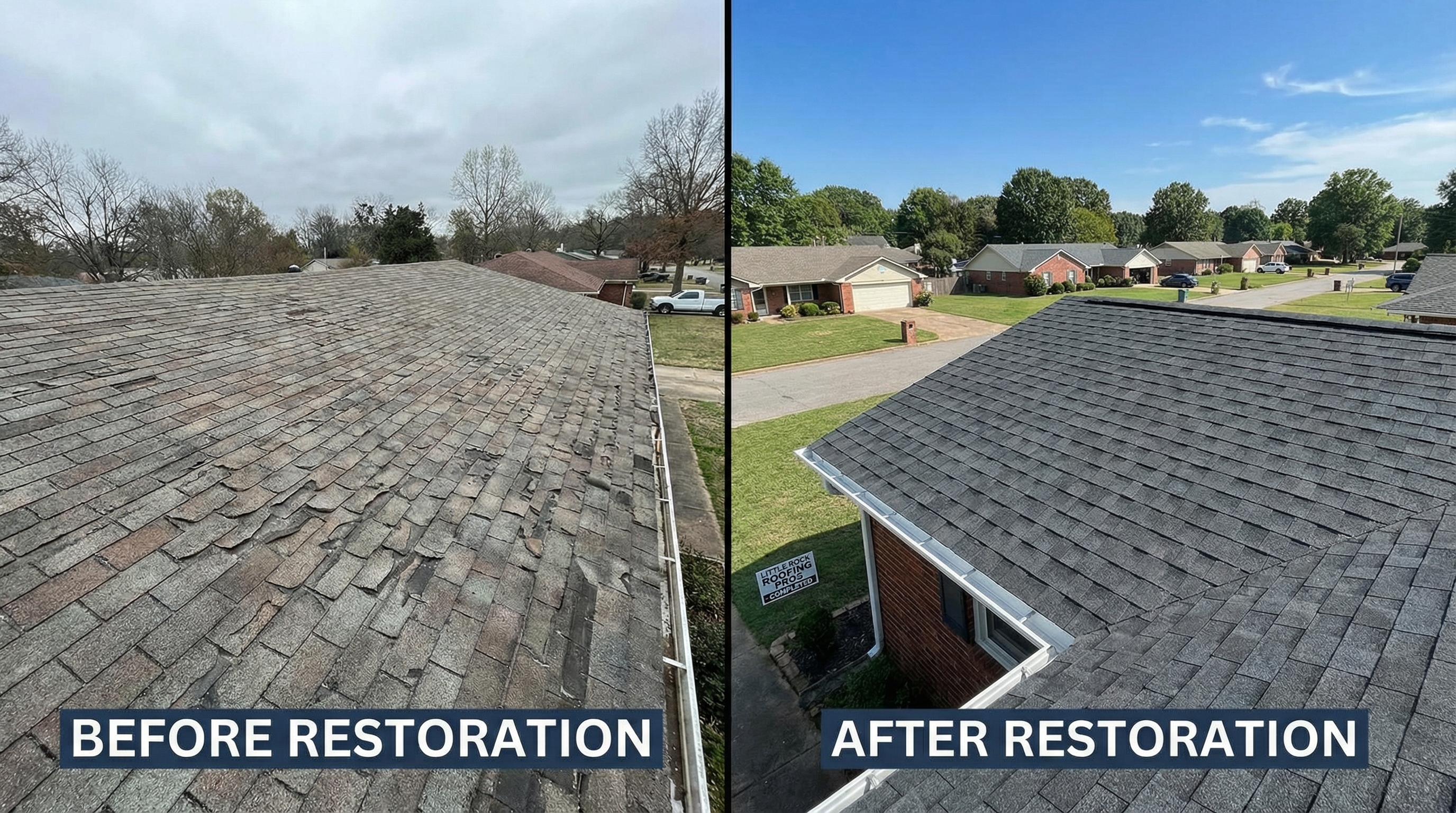 Wind damage repair and restoration in Little Rock AR